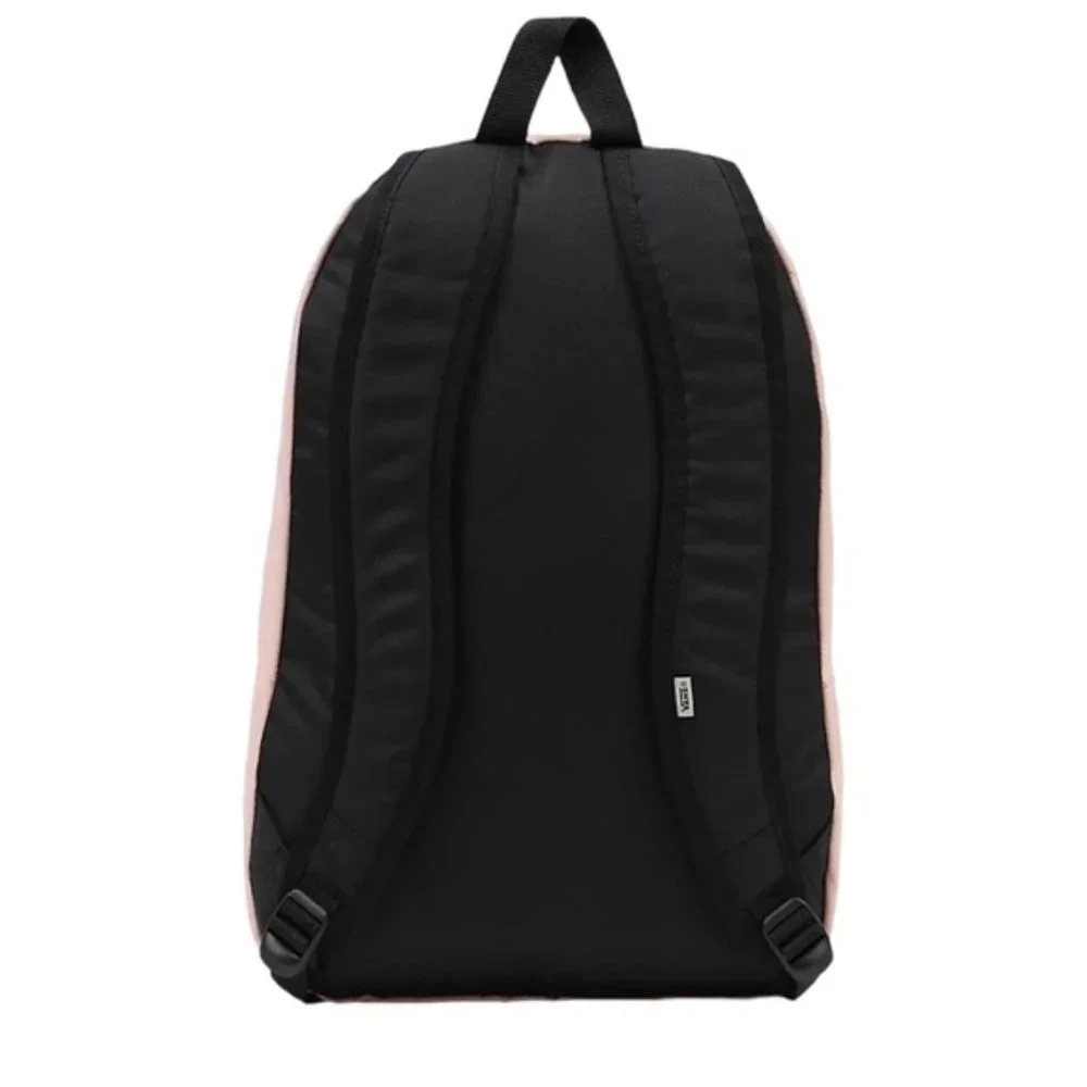 🎒SCHOOL SALE🎒VANS Mochila Ranged Backpack Pink Laptop Logo Zip Bag VN0A7UFNY6O